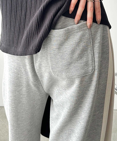 FIRST MOOD ワイドパンツ スウェットパンツ ジャージ 「FIRSTMOOD