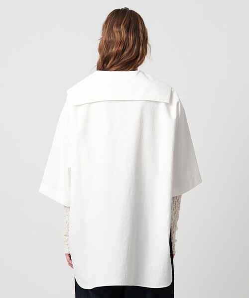 ASTRAET ブラウス シャツ 「ASTRAET」ハーフスリーブ セーラー