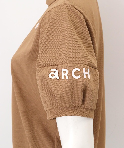 archivio（アルチビオ） tシャツ 「LADIES」ハーフジップUV速乾カノコ