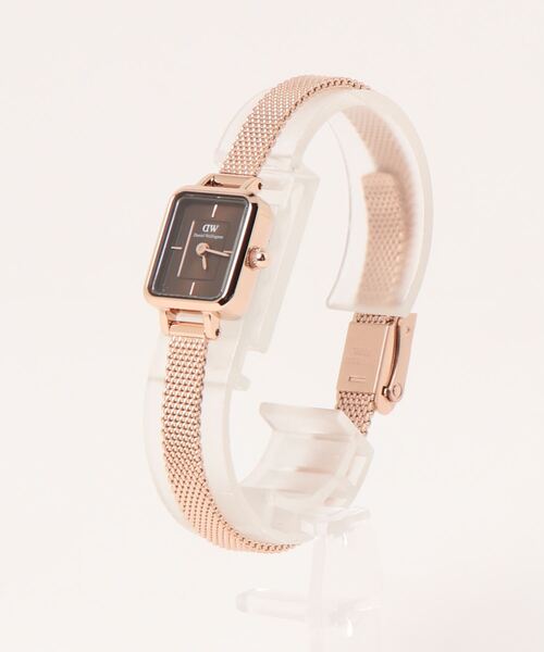 「Daniel Wellington」 アナログ腕時(shí)計(jì) ONE SIZE ホワイト×ゴールド レディース