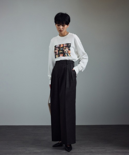 SALON adam et rope'（サロン アダム エ ロペ） トレーナー スウェット