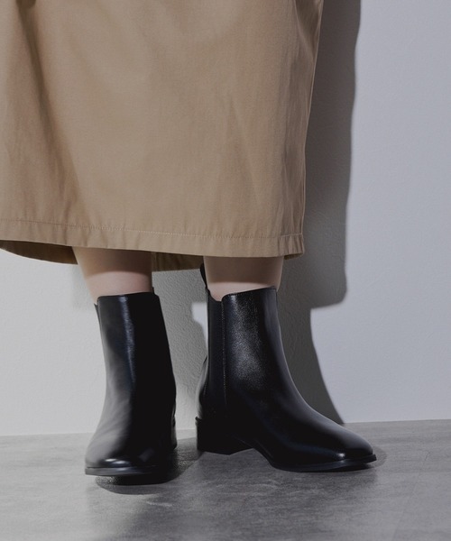 【箱付き未使用品】ペリーコ　別注 サイドゴアショートブーツ　定価82,500円 pm230027_600_02.jpg