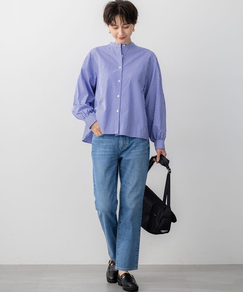 23区（ニジュウサンク） ブラウス シャツ 「洗える」CANCLINI