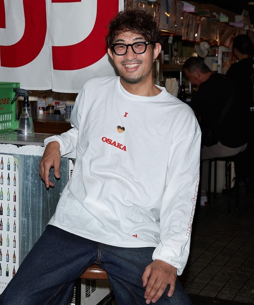 NOSTALVIA tシャツ ノスタルヴィア I Love Osaka / アイラブ オオサカ