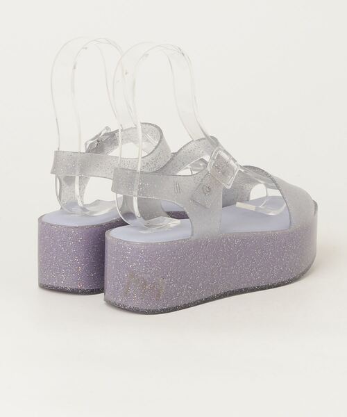 「melissa」 フラットサンダル 39 ホワイト レディース_画像2