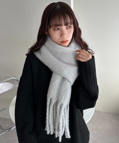 Discoat（ディスコート） マフラー ストール 「WEB限定/8色展開」無地