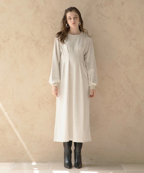 MIELI INVARIANT（ミエリインヴァリアント） 長袖ワンピース FREE
