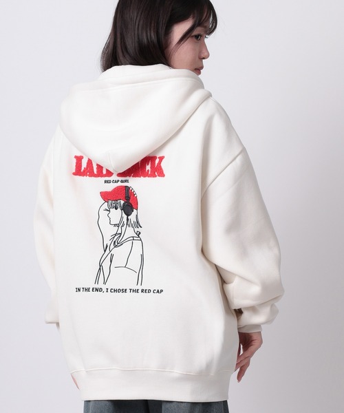 RED CAP GIRL（レッドキャプガール） パーカー 「70」「RCG」バック
