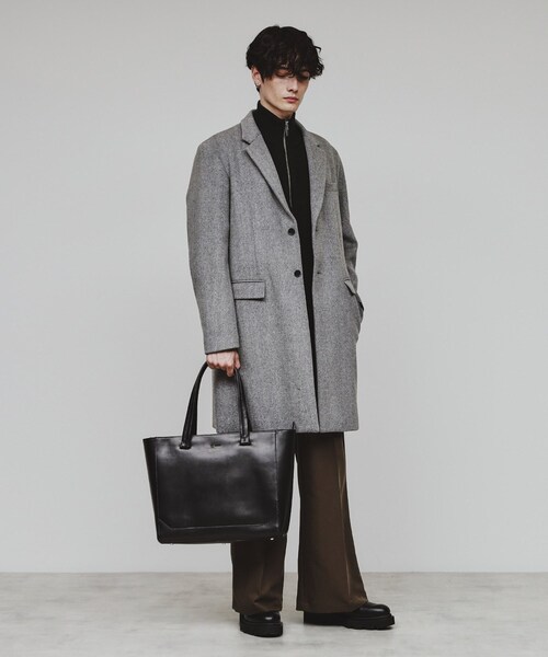 トートバッグ Refined Leather トートバッグ/ビジネス/A4収納可/ONOFF兼用 メンズ レディースの画像