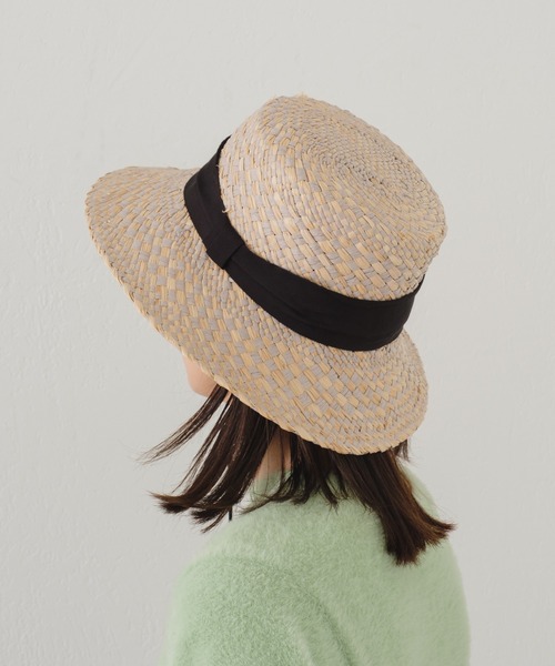 「halo commodity」 ストローハット FREE ブラック レディース_画像5
