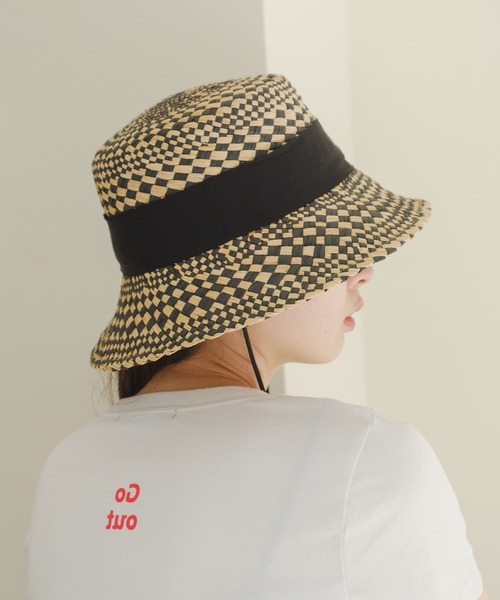 「halo commodity」 ストローハット FREE ブラック レディース_画像7