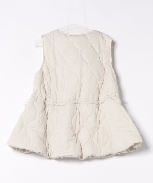 るきぽん  ダウンベスト オリーブ　2XS ファーストダウン（FIRSTDOWN）（メンズ）バブルダウンベスト