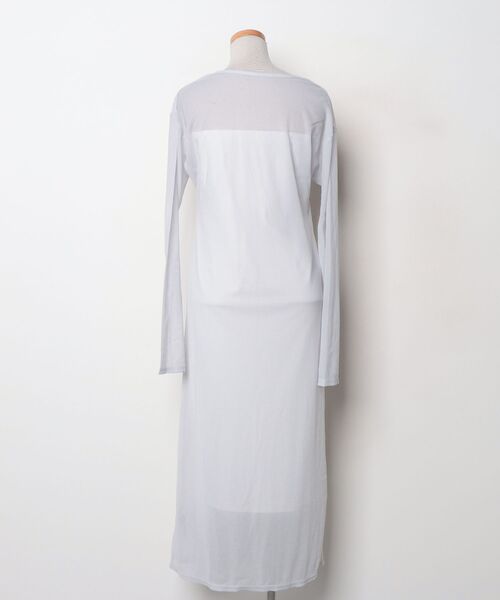「U by SPICK&SPAN」 長袖ワンピース FREE グレー レディース_画像2