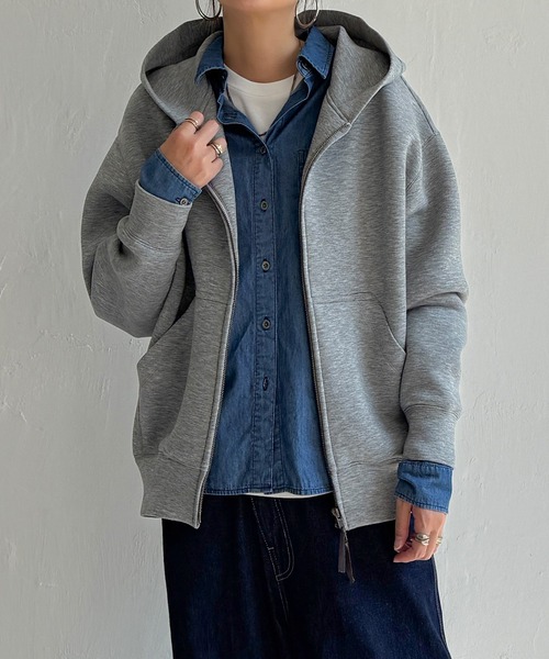 極美品 2024✨L'Appartement ポンチジップパーカー ダブルジップ 極美品 2024✨L'Appartement ポンチジップパーカー ダブルジップ 極美