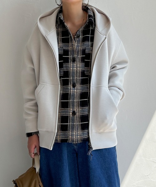 LBC（エルビーシー） パーカー ポンチダブルジップビッグパーカー