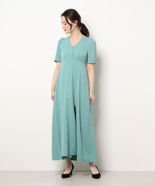 「EMODA」 半袖ワンピース FREE ブラック レディース_画像2