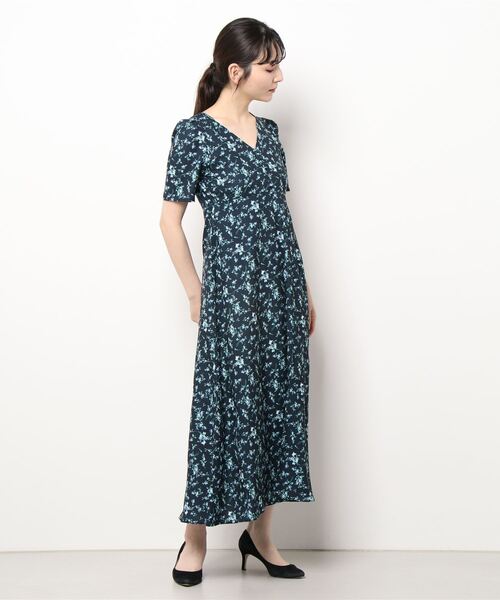 「EMODA」 半袖ワンピース FREE ブラック レディース_画像3