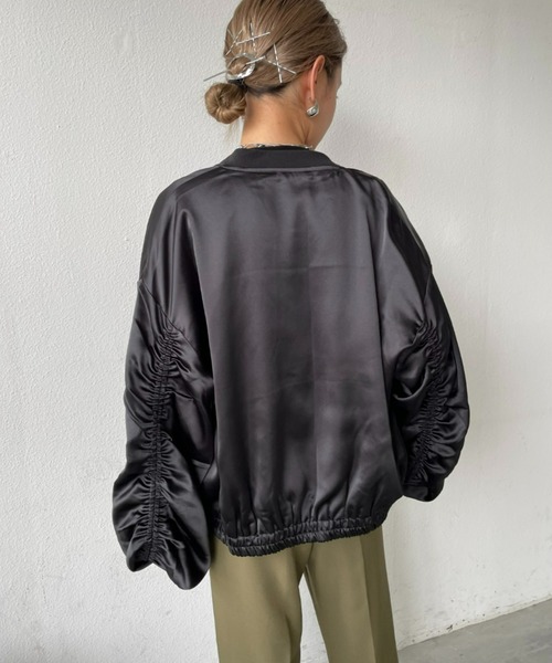 「AIC.」 ブルゾン FREE ネイビー レディース_画像4