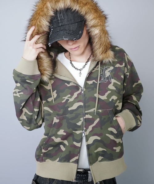 SPINNS（スピンズ） パーカー 「セットアップ可能」2WAY短丈ダブル