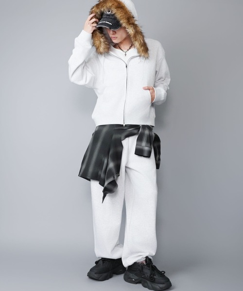 SPINNS（スピンズ） パーカー 「セットアップ可能」2WAY短丈ダブル