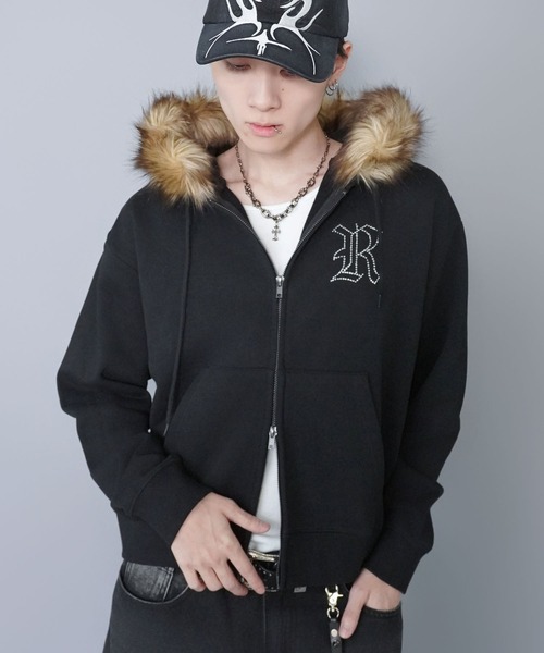 SPINNS（スピンズ） パーカー 「セットアップ可能」2WAY短丈ダブル