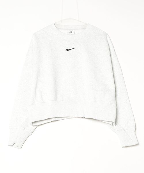 NIKE WS NSW CL フリース L/S クルー　ベージュ　新品 NIKE（ナイキ） レディース トレーナー ウィメンズ NSW クラブ STD
