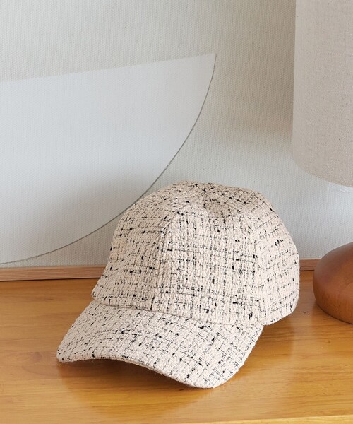 Tiaclasse キャップ 帽子 ツイードキャップ レディース : ZOZOTOWN
