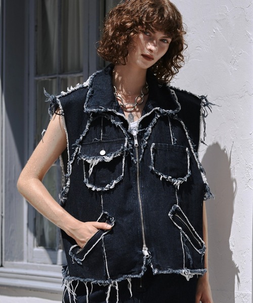 seyto」 ベスト 2 インディゴブルー メンズ : ZOZOTOWN Yahoo!店