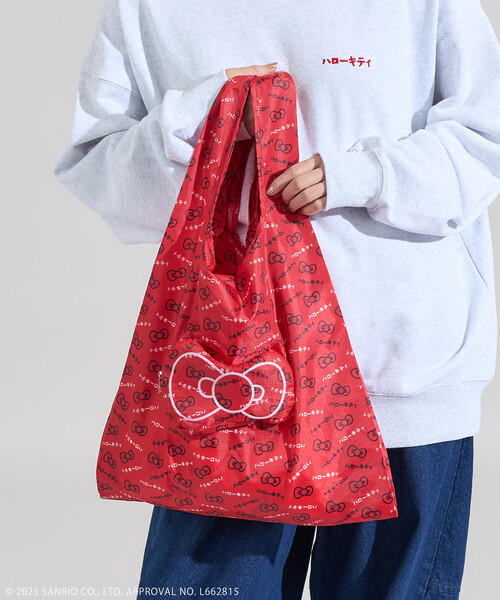 ハローキティ バッグ（レディースエコ、折りたたみバッグ）｜バッグ