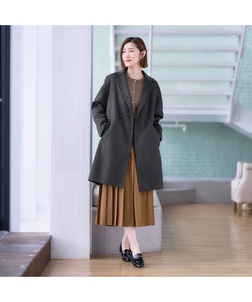 23AW リバーピーコート ウィムガゼット Whim Gazette リバーピーコート （greige） -靴