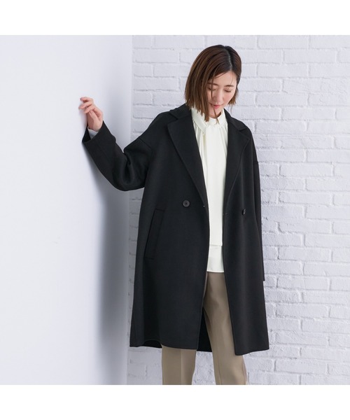 AOYAMA ピーコート pコート 軽くて暖かいトレンド！リバーコート