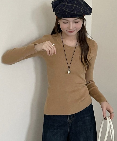 DAY CLOSET ニット セーター ジャストサイズできれいめシルエット
