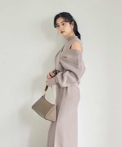 カーディガン　ワンピースセット　alo 12Twelve Agenda（トゥエルブ アジェンダ） ワンピース 前後2way