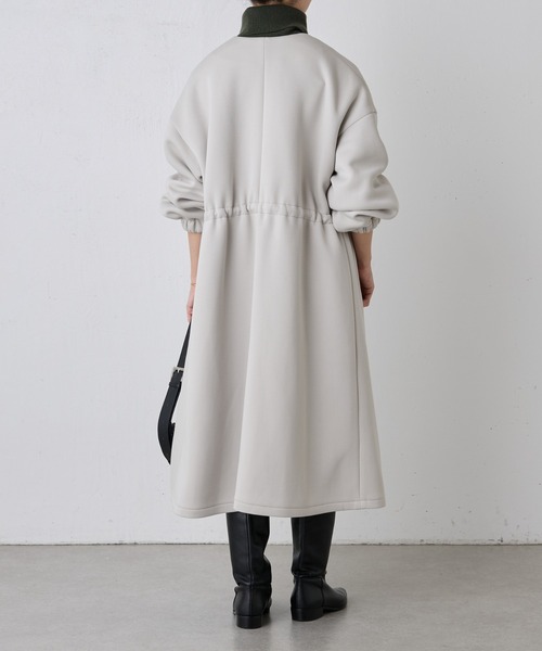 BEARDSLEY（ビアズリー） ノーカラーコート FREE ブラック レディース