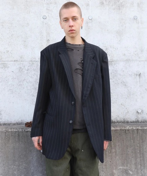 ジャケット テーラードジャケット 「Jieda/ジエダ」WOOL TAILORED JACKET メンズの画像