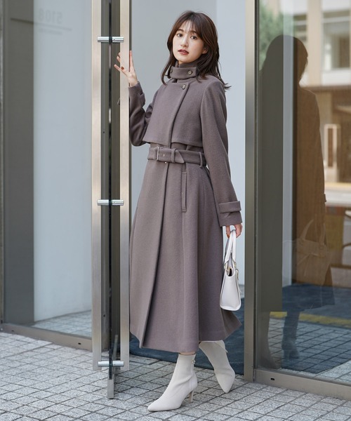 noela コート NOELA（ノエラ） トレンチコート S ピンク レディース : ZOZOTOWN
