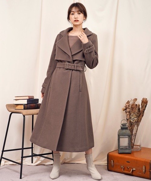 NOELA（ノエラ） トレンチコート S ピンク レディース : ZOZOTOWN