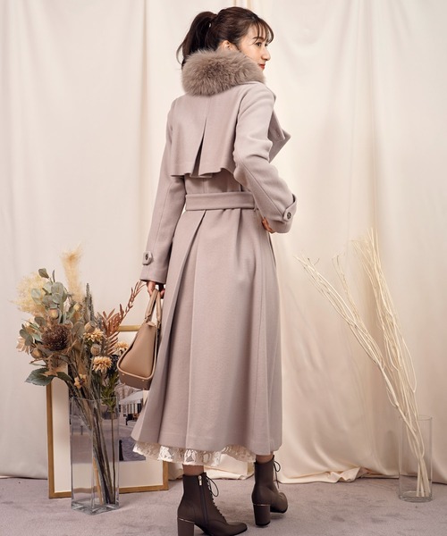 NOELA（ノエラ） トレンチコート S ピンク レディース : ZOZOTOWN