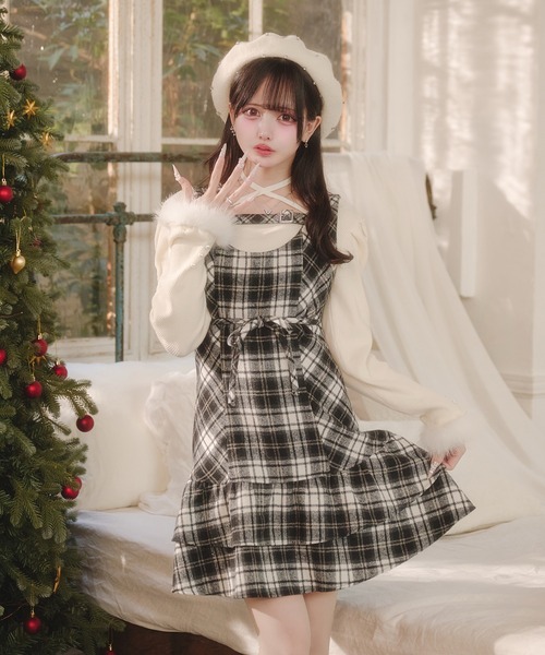 Pal elfy ワンピース 裾ティアードキャミワンピース : ZOZOTOWN Yahoo