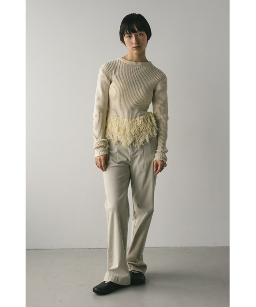 STYLEMIXER（スタイルミキサー） ニット セーター チュールフリンジ