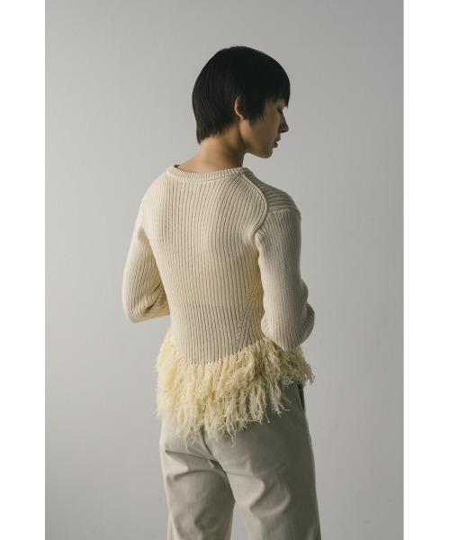 STYLEMIXER（スタイルミキサー） ニット セーター チュールフリンジ