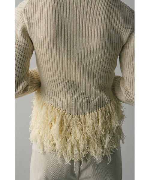 STYLEMIXER（スタイルミキサー） ニット セーター チュールフリンジ
