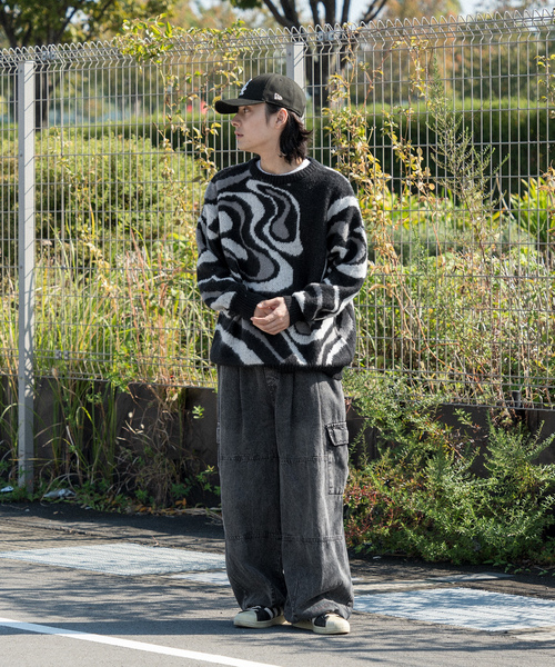 kutir（クティール） 長袖ニット LARGE ブラウン メンズ : ZOZOTOWN