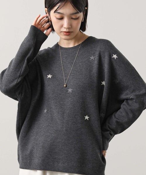 Gready Brilliant（グレディブリリアン） ニット セーター 星刺繍