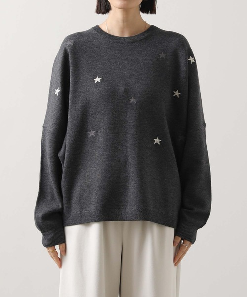 Gready Brilliant（グレディブリリアン） ニット セーター 星刺繍