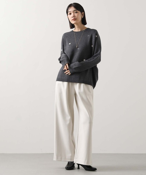 Gready Brilliant（グレディブリリアン） ニット セーター 星刺繍