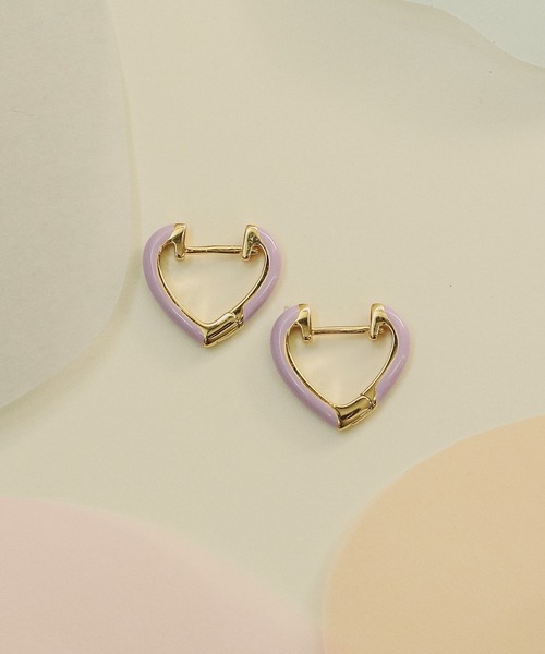 「NOIR DE POUPEE」 ピアス（両耳用） FREE パープル レディース_画像3