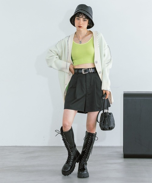 PAGEBOY（ページボーイ） ニットカーディガン FREE モカ レディース