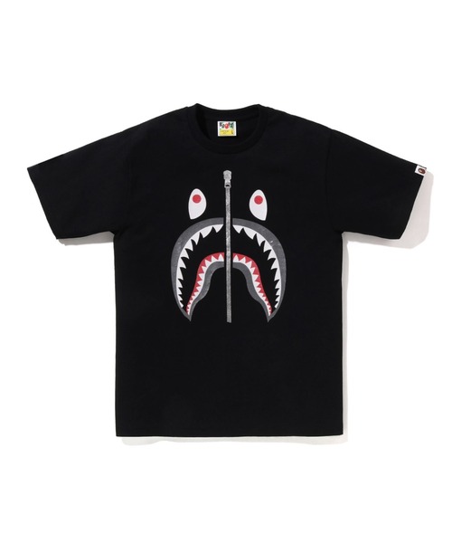 A BATHING APE（アベイシングエイプ） tシャツ GLITTER SHARK TEE