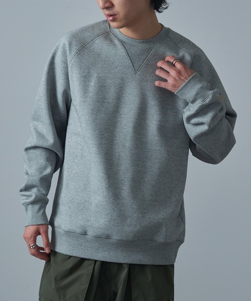 Carhartt WIP ロゴパッチ くすみカラー 大きめ 古着 スウェット Carhartt WIP ロゴパッチ くすみカラー 大きめ 古着 スウェット